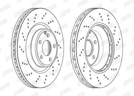 Фото автозапчасти диск гальмівний Jurid 563016JC-1