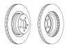 Тормозной диск передняя левая/правая (без болтов) LAND ROVER RANGE ROVER III 3.6D/4.2 05.05-08.12 Jurid 563022JC-1 (фото 1)