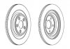 Тормозной диск задняя левая/правая (без болтов) JAGUAR XF I, XF SPORTBRAKE, XJ, XJSC, XK 8, XK II 2.0-6.0 Jurid 563027JC (фото 1)