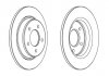 Тормозной диск задняя левая/правая (без болтов) MAZDA 3, 5 1.6D-2.3 10.03- Jurid 563043JC (фото 1)