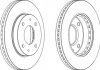 Гальмівний диск передня ліва/права (без болтів) KIA MAGENTIS 2.0/2.5 05.01- Jurid 563083JC (фото 2)