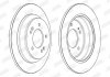 Тормозной диск задняя левая/правая KIA CARENS IV 1.6/1.7D/2.0 03.13- Jurid 563185JC (фото 1)