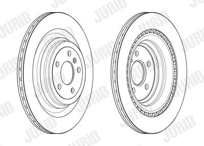 Фото автозапчасти диск гальмівний MERCEDES Jurid 563243JC