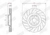 Фото автозапчастини гальмівний диск передній MB GL-Class (X166), GLE (W166, C292), GLS (X166), M-Class (W166) Jurid 563483JC1 (фото 1)