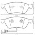 Фото автозапчасти керамические тормозные колодки передняя AUDI A6 C6, A8 D2, A8 D3; Volkswagen PHAETON 2.5D-6.0 06.00-03.16 Jurid 573207JC (фото 3)