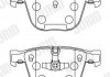 Фото автозапчасти комплект тормозных колодок задний BMW 5 GRAN TURISMO (F07), 7 (F01, F02, F03, F04) 2.0D-6.0 02.08-02.17 Jurid 573271J (фото 1)