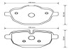 Фото автозапчасти керамические тормозные колодки задний BMW 5 (F10), 5 (F11), 5 (G30, F90), 5 (G31), 6 GRAN TURISMO (G32), 7 (G11, G12), I8 (I12), X3 (F25), X3 (G01, F97), X4 (F26), X4 (G02, F98) 1.5H-3.0DH 02.09- Jurid 573352JC (фото 3)