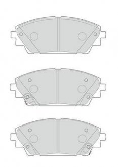 Гальмівні колодки передні Mazda 3, CX-3, CX-30 Jurid 573611J