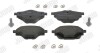 Фото автозапчасти комплект тормозных колодок задний CITROEN C4 GRAND PICASSO II, C4 PICASSO II, C4 SPACETOURER, C5 AIRCROSS, GRAND C4 SPACETOURER, SPACETOURER; DS DS 7; OPEL GRANDLAND X; PEUGEOT 3008 1.2-2.0D 02.13- Jurid 573622J (фото 2)