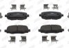 Фото автозапчасти fiat торм. колодки задн. 500x 2.0 d multijet 14-18, jeep renegade suv 2.0 crd 14- Jurid 573693J (фото 1)