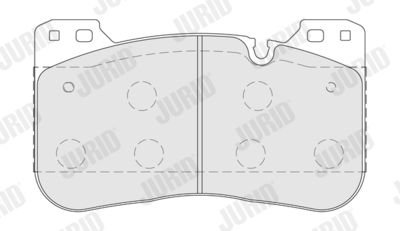 Фото автозапчасти гальмівні колодки Jurid 574030J