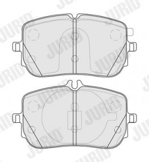 Фото автозапчасти гальмівні колодки передні MB A-Class (W177, V177), B-Class (W247), CLA (C118, X118), EQA, GLA, GLB Jurid 574036J (фото 1)