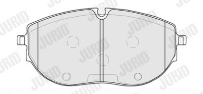 Фото автозапчасти гальмівні колодки передні VW Multivan T6, Transporter T6, California T6 Jurid 574078J