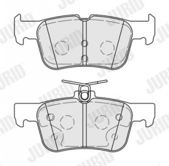 Фото автозапчасти гальмівні колодки задні Ford Focus IV, Kuga III Jurid 574091J