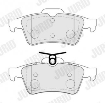 Фото автозапчасти гальмівні колодки задні Volvo V40 (2013-2015) Jurid 574130J