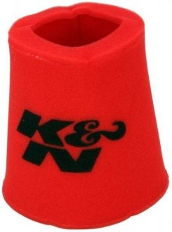 Поролоновий попередній фільтр, колір: червоний (губка) K&N 25-0810 (фото 1)