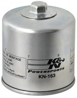 Масляный фильтр BMW K, K1, R 750-1200 1982- K&N KN-163 (фото 1)