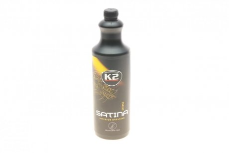 Засіб для догляду за панеллю приладів та пластиковими деталями Satina Pro з нейтральним ароматом 1 л K2 D50911