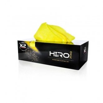 Набор салфеток по уходу за автомобилем Hiro Microfibre из микрофибры 30 x 30 см 30 шт K2 D5100 (фото 1)