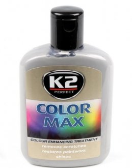 Воск автомобильный Color MAX (200 ml) Grey K2 EK020SZ