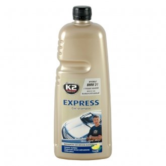 Автошампунь для очищення кузова Express ручне миття 1 л K2 K131 (фото 1)