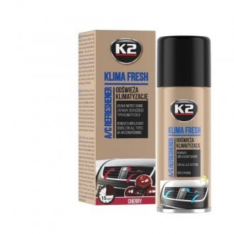 Очищувач системи кондиціонування Klima Fresh "Вишня" 150 мл K2 K222CH