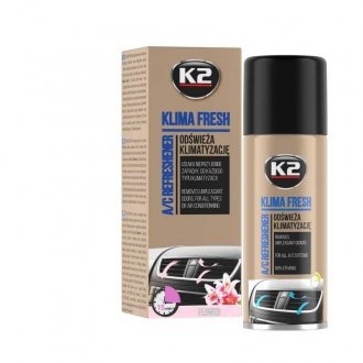 Очиститель системы кондиционирования Klima Fresh "Цветок" 150 мл K2 K222FL
