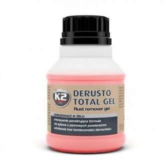 Фото автозапчасти гель для удаления ржавчины Derusto Total Gel 250 мл K2 L375