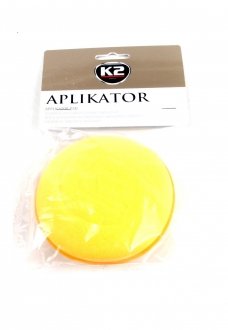 Фото автозапчастини губка-аплікатор для восків та поліролів Gold Aplikator жовта K2 L710