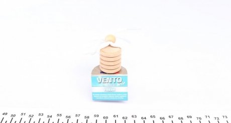Ароматизатор для салона авто Vento Solo Refill "Фреш" 8 мл без упаковки K2 V404 (фото 1)