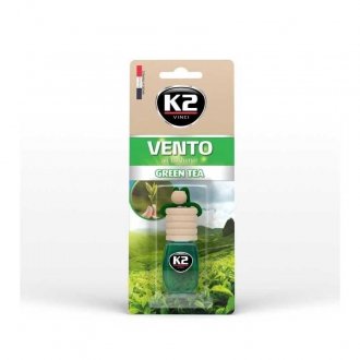 Ароматизатор для салону авто Vento "Зелений чай" 8 мл K2 V452 (фото 1)