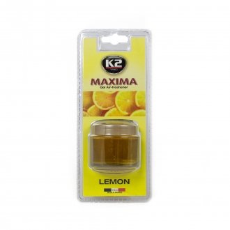 Ароматизатор для салону авто Maxima "Лимон" 50 мл K2 V605