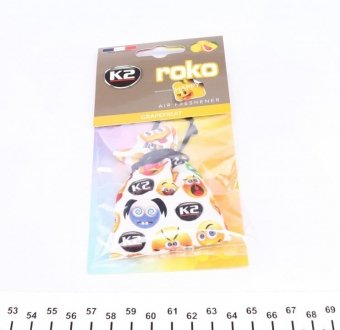 Ароматизатор для салона авто Roko Happy "Грейпфрут" 25 г K2 V824H (фото 1)