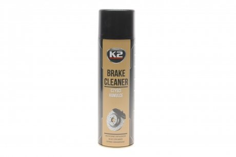 Фото автозапчасти очиститель для тормозной системы Brake Cleaner аэрозоль 500 мл K2 W104