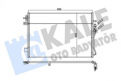 Фото автозапчастини kale fiat радиатор кондиционера с акпп freemont,jeep journey 08- KALE BALATA 345685