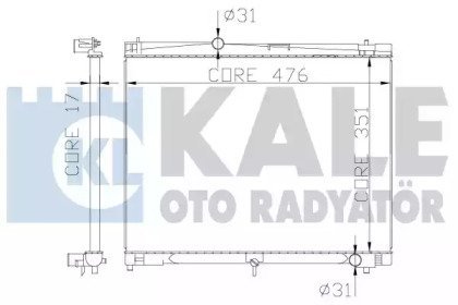 Фото автозапчасти теплообмінник KALE OTO RADYATOR 342215