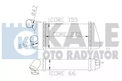 Фото автозапчастини теплообмінник KALE OTO RADYATOR 344100