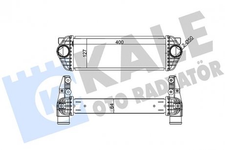 Фото автозапчасти kale ford інтеркулер transit connect 1.8tdci 06- KALE OTO RADYATOR 344920