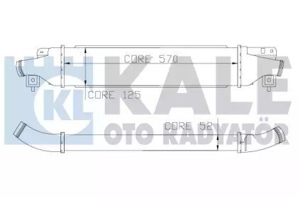 Фото автозапчастини теплообмінник KALE OTO RADYATOR 345500