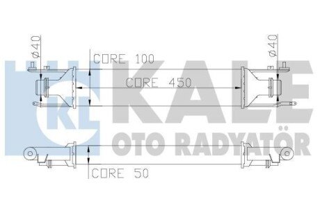 Фото автозапчасти kale opel інтеркулер corsa d 1.3cdti 06- KALE OTO RADYATOR 345600