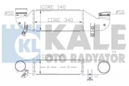 Фото автозапчастини теплообмінник KALE OTO RADYATOR 346500