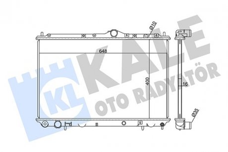 Фото автозапчасти kale volvo радіатор охолодження двиг. s40 i, v40 1.6/2.0 95- KALE OTO RADYATOR 351925