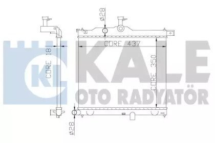 Теплообмінник KALE OTO RADYATOR 358300 (фото 1)