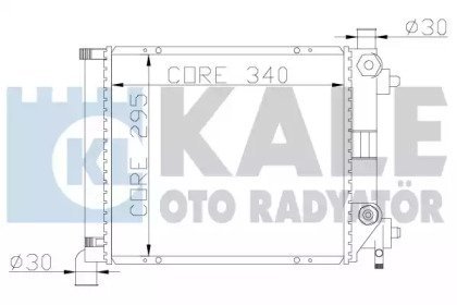 Фото автозапчасти теплообмінник KALE OTO RADYATOR 361200