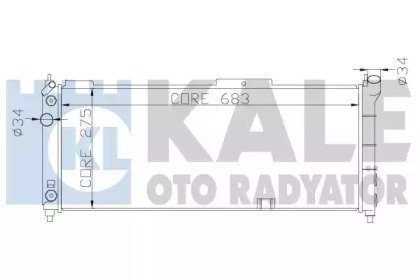 Фото автозапчасти теплообмінник KALE OTO RADYATOR 371100