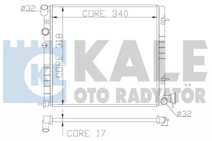 Фото автозапчастини теплообмінник KALE OTO RADYATOR 372500