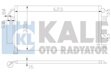 Фото автозапчастини kale mini радіатор кондиціонера (конденсатор) (r50, r53), (r52) KALE OTO RADYATOR 384700