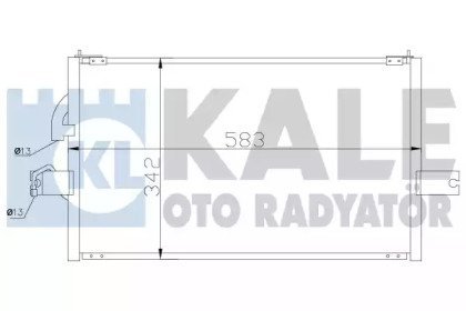 Фото автозапчасти конденсатор KALE OTO RADYATOR 386400