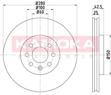 Фото автозапчасти автозапчасть KAMOKA 103254