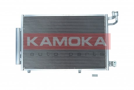 Радіатор кондиціонера (з осушувачем) Ford Fiesta 1.25-1.6 08- KAMOKA 7800042